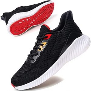 Akk Womens Walking Running Shoes – Jogging Athletic Shoes Comfortable Breathable Mesh Knited Sports Tennis Sneakers for Gym Workout Casual