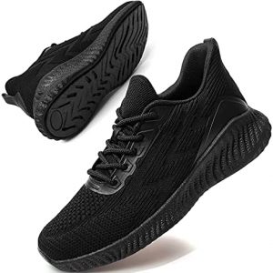 Akk Womens Walking Running Shoes – Jogging Athletic Shoes Comfortable Breathable Mesh Knited Sports Tennis Sneakers for Gym Workout Casual